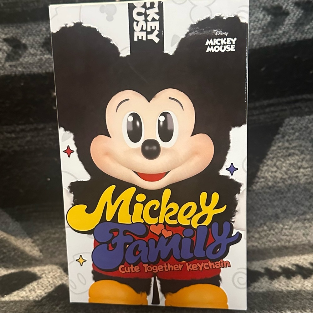 Pop Mart Mickey Family Keychain